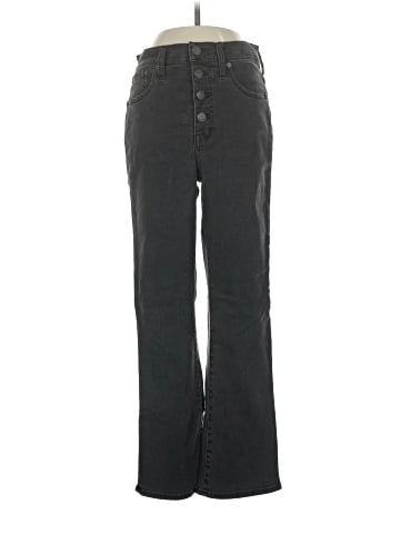 Madewell Cali Demi-Boot Jeans in Bellspring Wash: Button-Front Edition (view 1)