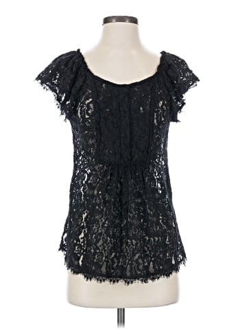 BCBGMAXAZRIA Short Sleeve Top (view 1)