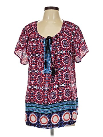 DR2 Short Sleeve Blouse (view 1)