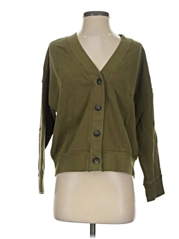 Madewell (Re)sourced Cotton Cardigan Sweatshirt (view 1)