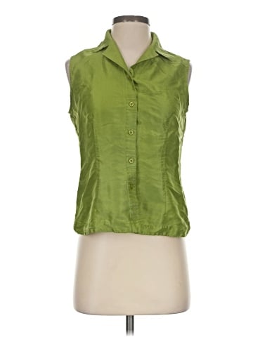 Allison Taylor Sleeveless Silk Top (view 1)