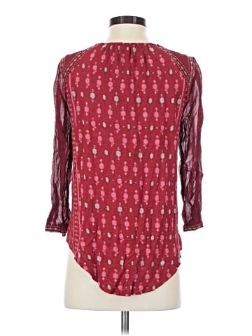 Lucky Brand 3/4 Sleeve Blouse (view 2)