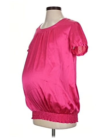 Motherhood Short Sleeve Blouse (view 1)