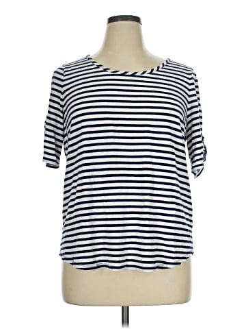 Zenergy by Chico's 3/4 Sleeve T-Shirt (view 1)