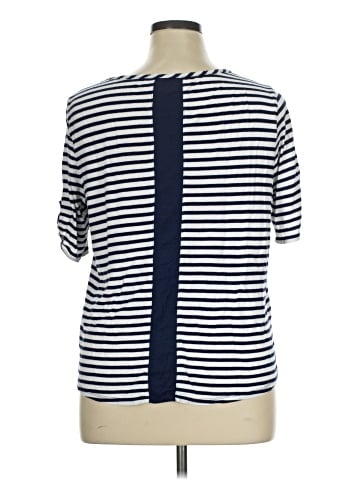 Zenergy by Chico's 3/4 Sleeve T-Shirt (view 2)