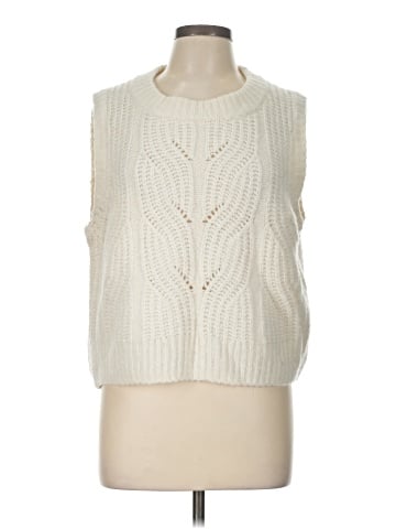 Madewell Pointelle Knowe Sweater Vest (view 1)