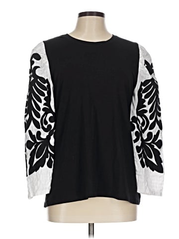 Chico's 3/4 Sleeve T-Shirt (view 1)