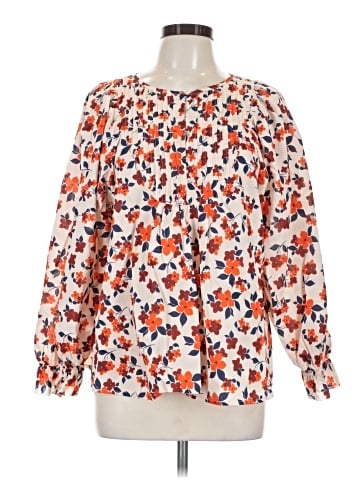 Elizabeth and James Long Sleeve Blouse (view 1)