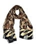 Echo Animal Print Tan Scarf One size - photo 1