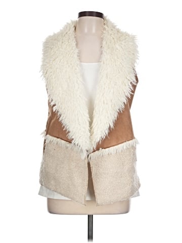 BKE Faux Fur Vest (view 1)