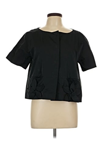 Donna Karan New York Short Sleeve Blouse (view 1)