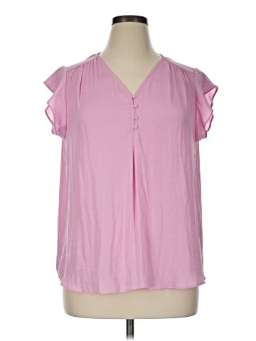 Jones & Co Short Sleeve Blouse (view 1)