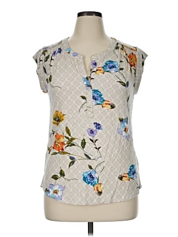 Daniel Rainn Short Sleeve Blouse (view 1)