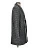 Zara Basic Houndstooth Gray Coat Size S - photo 4