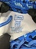 I Play 100% Polyester Graphic Blue Board Shorts 3-6 MO / 6 MO - photo 3
