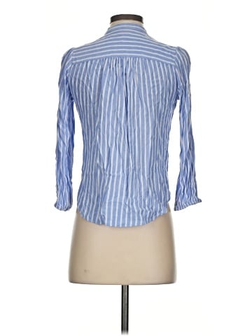 J.Crew Factory Store 3/4 Sleeve Button-Down Shirt (view 2)