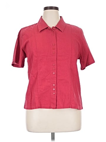 Christopher & Banks Short Sleeve Blouse (view 1)