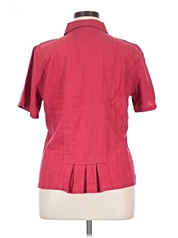 Christopher & Banks Short Sleeve Blouse (view 2)