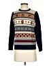 J.Crew 100% Wool Print Blue Wool Pullover Sweater Size S - photo 1