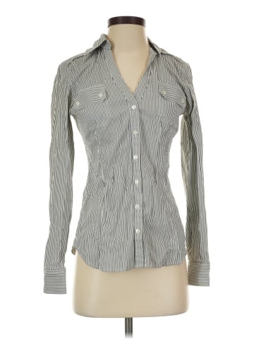 Express Design Studio Long Sleeve Button-Down Shirt (view 1)