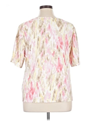 Karen Scott Short Sleeve Blouse (view 2)