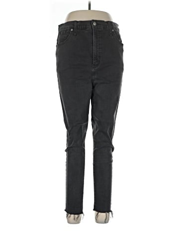 Madewell 11" High-Rise Skinny Jeans in Lunar Wash (view 1)