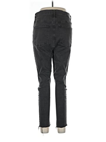 Madewell 11" High-Rise Skinny Jeans in Lunar Wash (view 2)