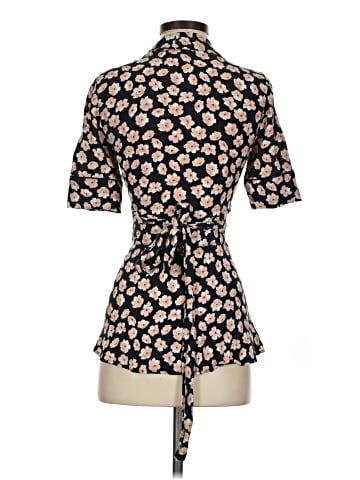 Ganni Short Sleeve Blouse (view 2)