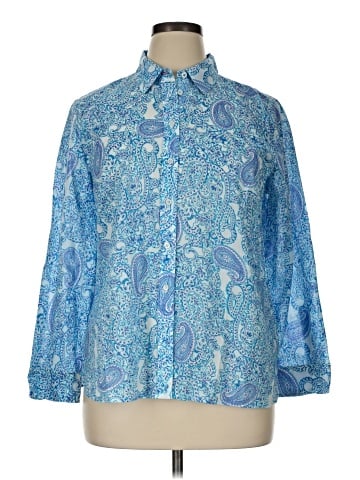 Talbots 3/4 Sleeve Blouse (view 1)