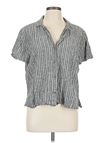 Lucky Brand Short Sleeve Blouse (view 1)