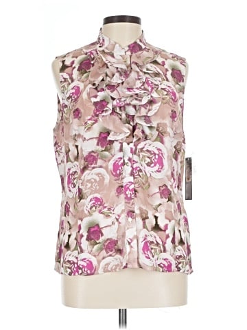Tahari by ASL Sleeveless Blouse (view 1)