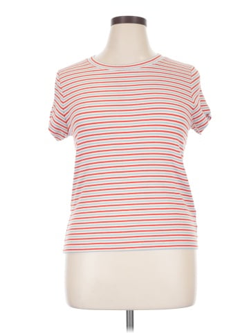 Madewell Brightside Tee in Darren Stripe (view 1)