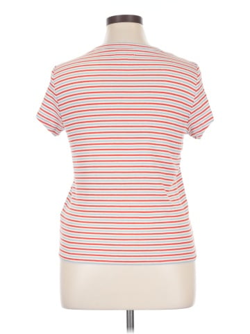 Madewell Brightside Tee in Darren Stripe (view 2)