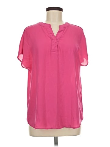 Adrianna Papell Short Sleeve Blouse (view 1)