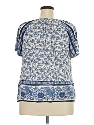 Lucky Brand Short Sleeve Blouse (view 2)