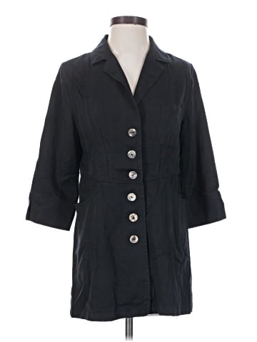 Soft Surroundings 3/4 Sleeve Button-Down Shirt (view 1)