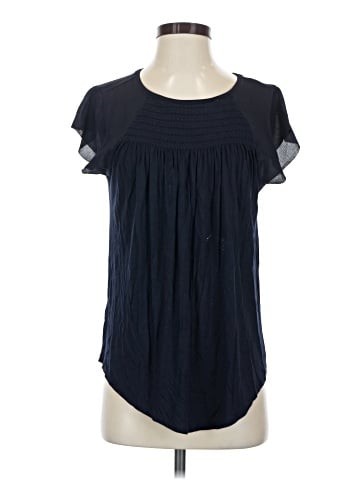 Ann Taylor LOFT Short Sleeve Blouse (view 1)