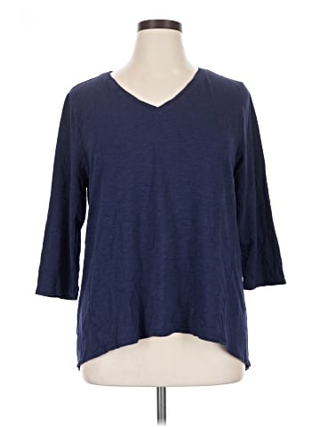 Chico's 3/4 Sleeve T-Shirt (view 1)