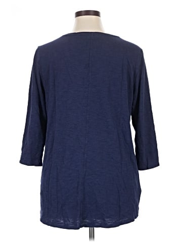 Chico's 3/4 Sleeve T-Shirt (view 2)