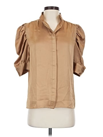 Ann Taylor Short Sleeve Blouse (view 1)