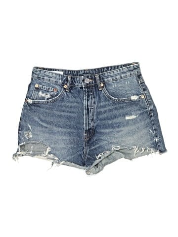 Zara Denim Shorts (view 1)