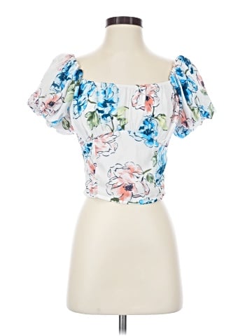 Abercrombie & Fitch Short Sleeve Blouse (view 1)
