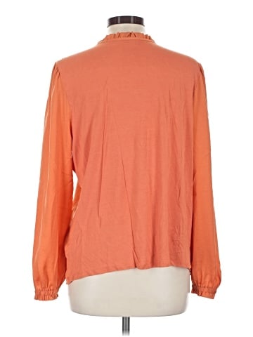 Ann Taylor LOFT Outlet Long Sleeve Blouse (view 2)