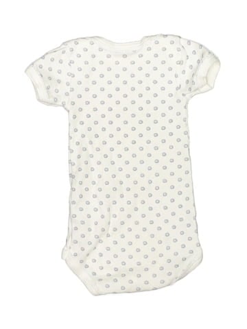 Petit Bateau Short Sleeve Onesie (view 2)