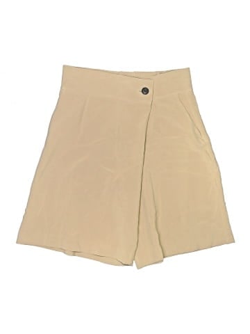 Zara Khaki Shorts (view 1)