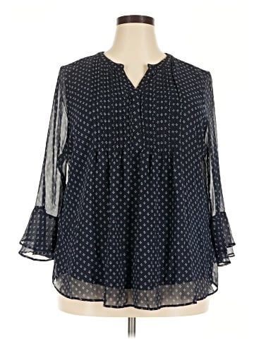 Charter Club 3/4 Sleeve Blouse (view 1)