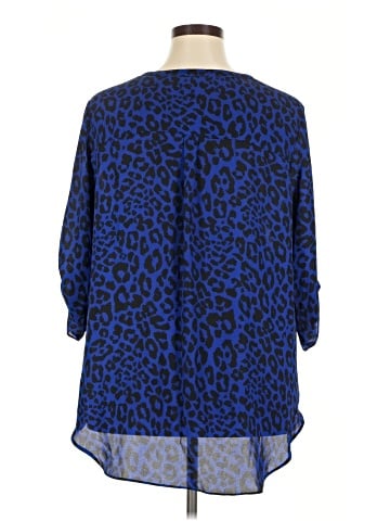Worthington 3/4 Sleeve Blouse (view 2)