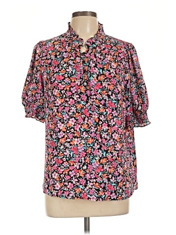 Pleione Short Sleeve Blouse (view 1)