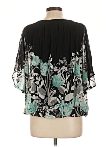 Alfani 3/4 Sleeve T-Shirt (view 2)