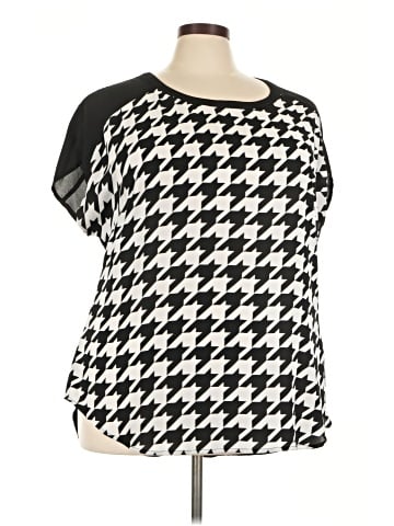 Lane Bryant Short Sleeve Blouse (view 1)